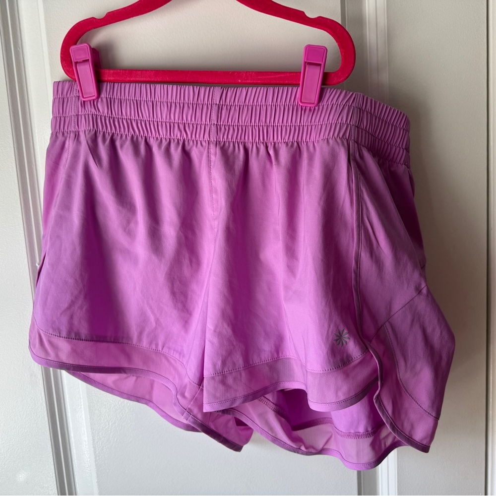 Athleta Pink Running Shorts
